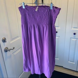 Purple Dress / Coverup*